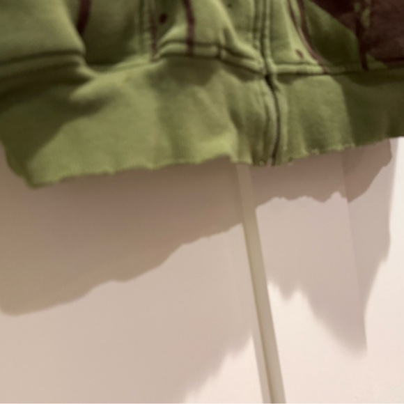 Silence + Noise Green and Brown Star oversizedHoodie by Urban Outfitters Size S - Picture 5 of 14